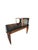 Black Vintage Custom Postmodern Geometric Accent Table With Plexiglass Display Shelf For Sale - Image 8 of 11