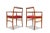 Origin: Denmark Designer: Arne Vodder Manufacturer: Unknown Era: Unknown Materials: Teak, Wool Measurements (side chairs):...