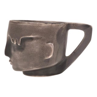 Warrior 2 Sculptural Ristretto Cup by Tamara Barnoff For Sale