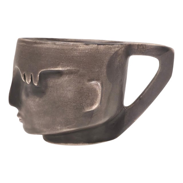 Warrior 2 Sculptural Ristretto Cup by Tamara Barnoff For Sale