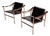Early Pair of Basculant Chairs Attributed to Le Corbusier, 1950s For Sale