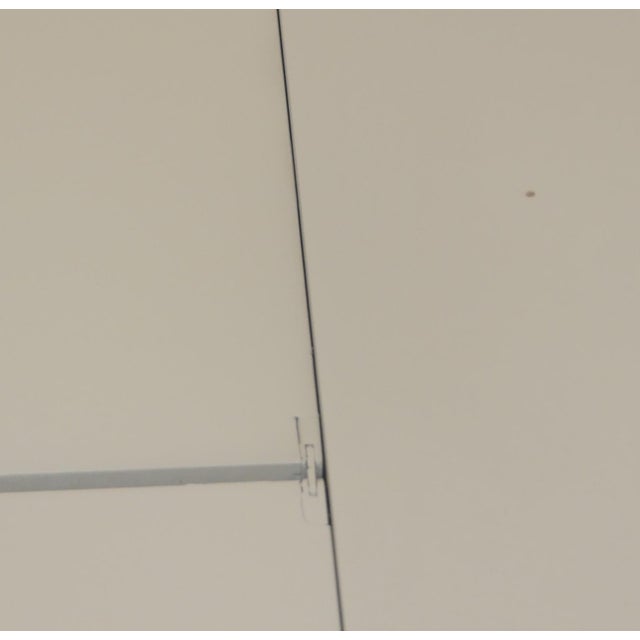 White Vintage White Square Extendable Dining Table, 1960s For Sale - Image 8 of 18