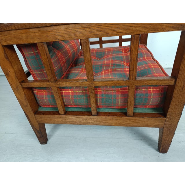 Vintage Oak Reconstruction Chair by René Gabriel, 1950s For Sale - Image 12 of 14