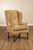 Lee Jofa Lee Jofa Pair Of Custom Upholstered Wingback "Mayfair" Armchairs For Sale - Image 4 of 18