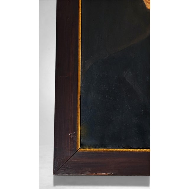 Late 19th Century French Academic Portrait of an Elegant Gentleman, Oil on Canvas For Sale - Image 16 of 18