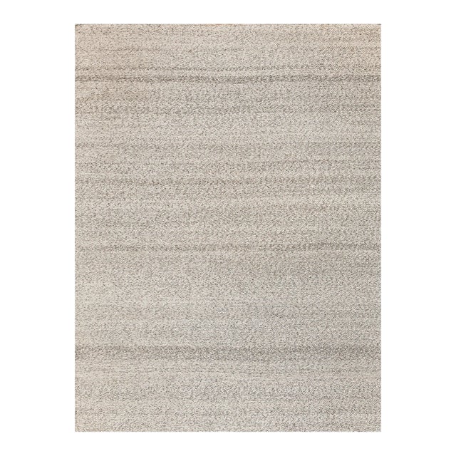 Exquisite Rugs Rhodes Handmade PET Yarn Taupe Rug-9'X12' For Sale