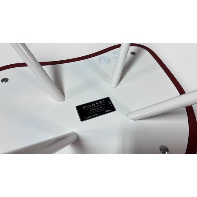 Prouvé Raw Tabouret 307 Stool by Jean Prouvé and G Star Raw for Vitra For Sale - Image 13 of 14