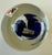 Gorgeous post-modern art glass paperweight / sculpture by Svoboda Karlov circa 1980s. Great period design with a deep...