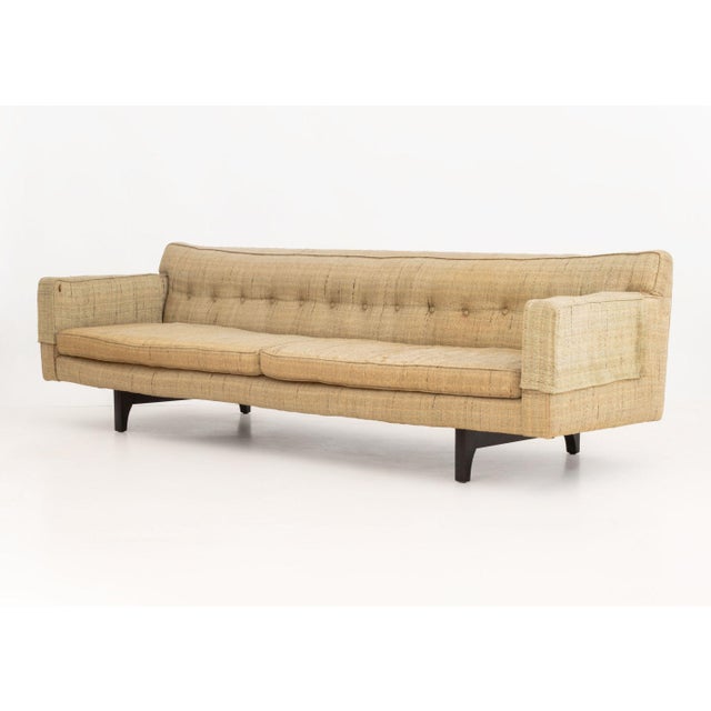 Mid 20th Century Edward Wormley for Dunbar Bracket Back Sofa For Sale - Image 5 of 8