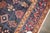 Navy Blue Square Garden Design Persian Bakhtiari Rug rug no.j4538 For Sale - Image 8 of 13