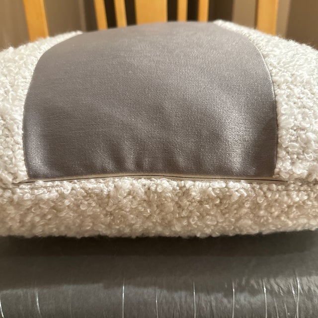 Modern Handcrafted Decorative Pillow Case For Sale - Image 3 of 5