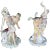 Set of Two Porcelain Sculptures of the Abduction of the Sabine Women For Sale