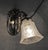 Art Nouveau Brass Wall Lamps, 1890s, Set of 3 For Sale - Image 9 of 10