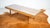 1970s Mid-Century Modern Slat Wood & Glass Coffee Table For Sale In Boston - Image 6 of 12