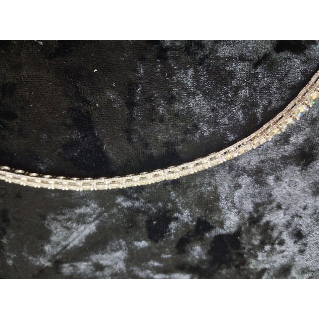 10k White Gold 46-5/8 CTTW Lab-Grown Diamond Men's Necklace, 22 In For Sale - Image 11 of 11