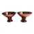 Mid Century Brass and Copper Candleholders For Sale
