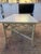 The pieces were purchased in 1986. Ficks Reed distressed pineapple bamboo side table comes from a set. They are also...