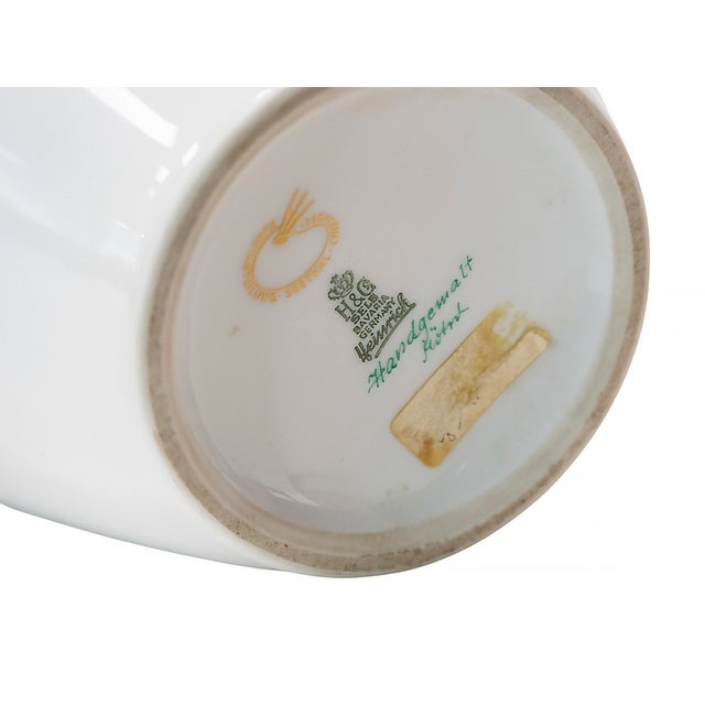 Vintage German Heinrich Porcelain Golden Dragon Vase, 1940s For Sale - Image 6 of 7