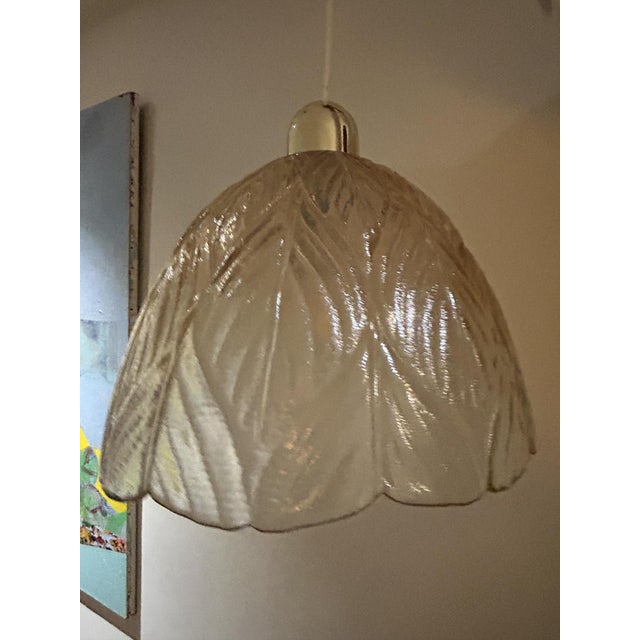 1970s Leaf Suspension Light from Peill & Putzler, 1970s For Sale - Image 5 of 11