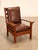 High Quality American Mad Stickley Mission Collection Oak Lounge Chair Featuring A Solid Oak Frame With Broad Arms, And...