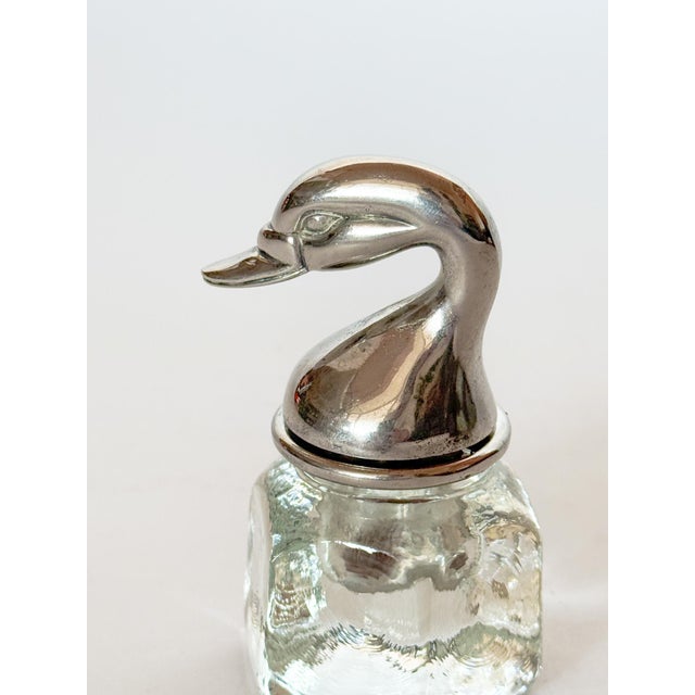 Vintage Silver Duck Wine Bottle Stopper For Sale In Dallas - Image 6 of 7