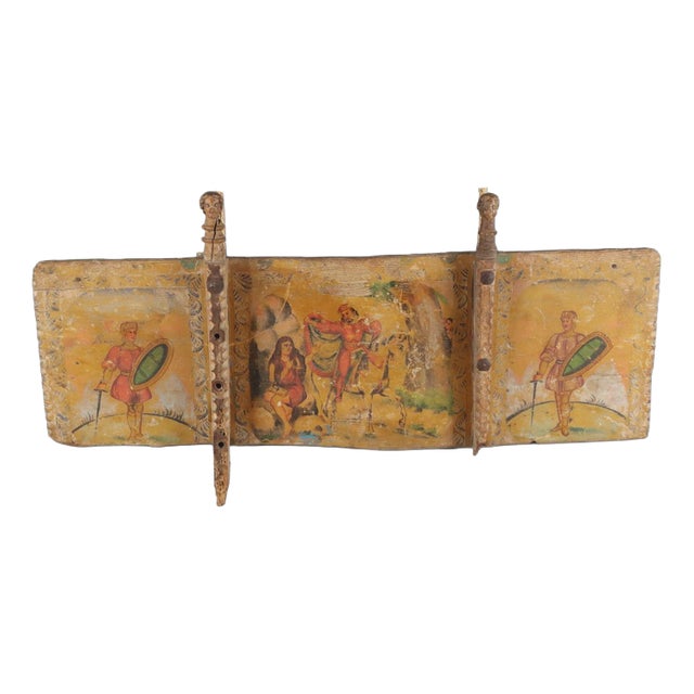 Antique Side of a Sicilian Cart For Sale