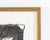 James L. Bruch 1968 “Once Upon A, Mirror Mirror?” Charcoal Drawing For Sale In Indianapolis - Image 6 of 7