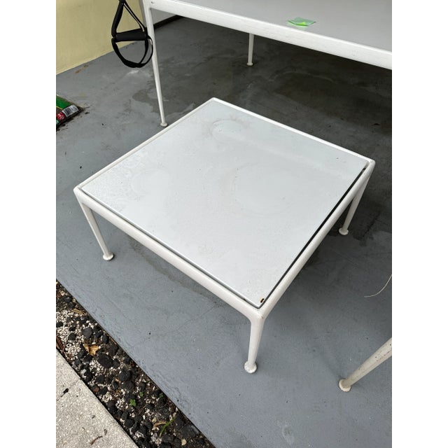 White Richard Schultz 1966 Collection Cocktail Outdoor Table for Knoll For Sale - Image 9 of 9
