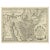 Antique map titled 'Maps of the journeys and journeys of the Israelites in the wilderness, from the very exodus out of...