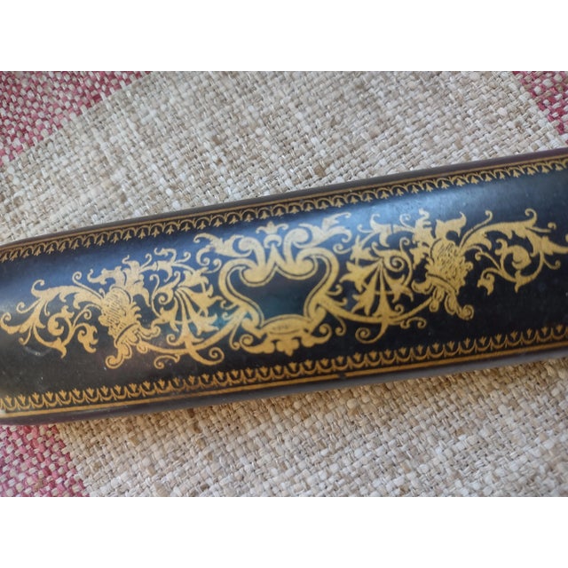 Victorian Victorian Papier Mache Eyeglass Holder For Sale - Image 3 of 5