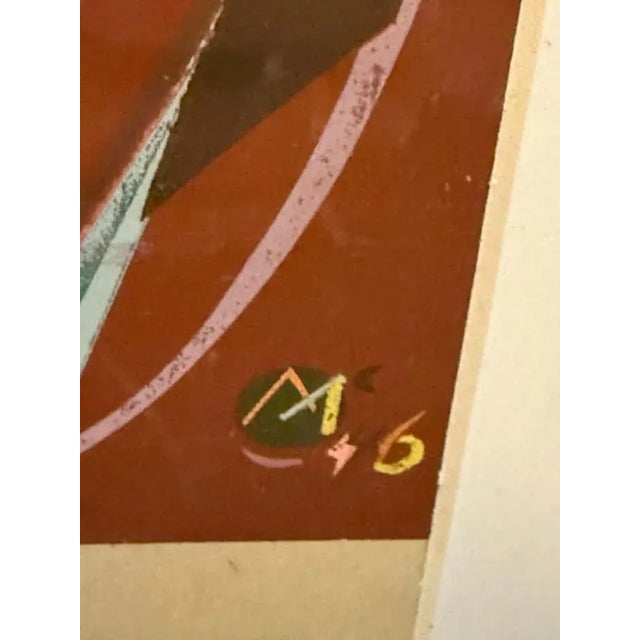 Reversible Cubist and Modernist Abstract by James Houston McConnell For Sale - Image 15 of 18