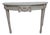 Gustavian Style Unique Half Round Console Table For Sale