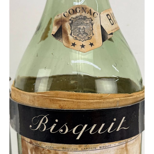 Mid 20th Century Mid 20th Century French Art Deco–Style Bisquit Dubouché Cognac Service With Chrome Tilting Cradle & Gallon Display Bottle For Sale - Image 5 of 18