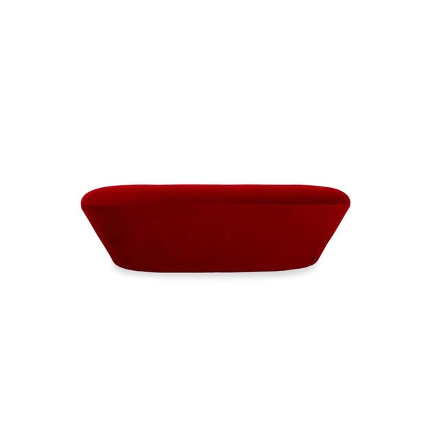 Ploum 2-Seater Sofa in Red Fabric from Ligne Roset For Sale - Image 9 of 11