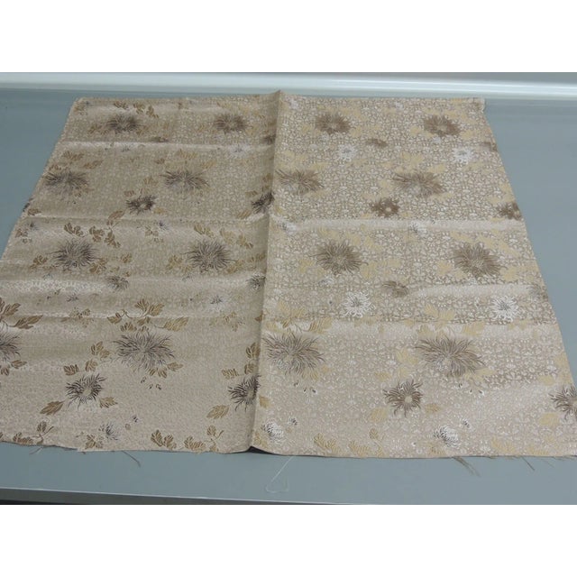 Asian Vintage Silk Obi Textile Fragment For Sale - Image 3 of 4