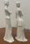 Pair of Unsigned Art Deco Porcelain French Woman Figurine For Sale - Image 4 of 6