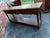 Vintage French Country Style Oak 2 Tier Sofa Console Table by Hickory For Sale - Image 12 of 15