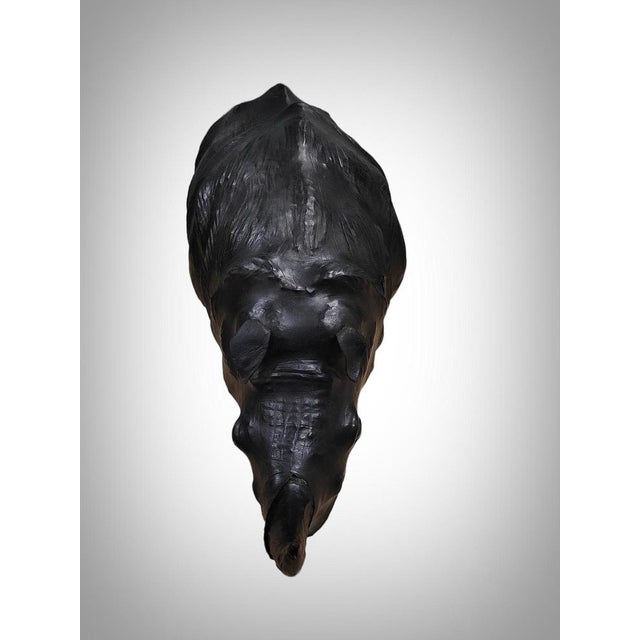Large Leather Rhinoceros, 1950s For Sale - Image 4 of 18