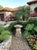 Mid-Century English Country Rustic Aged Cast Stone Mushroom Garden Ornament For Sale - Image 9 of 12