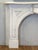 French Early 20th Century Neoclassical White Marble Mantel For Sale - Image 3 of 10