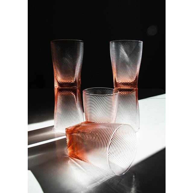 Italian Murano Glassware from Ribes Studio, 2004, Set of 6 For Sale - Image 10 of 18