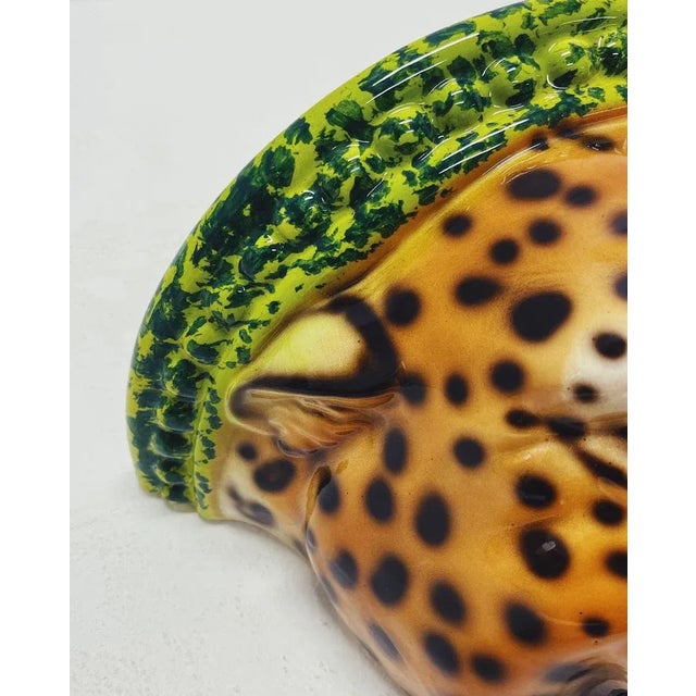 Leopard Wall Shelf from Ceramiche Boxer For Sale - Image 4 of 5