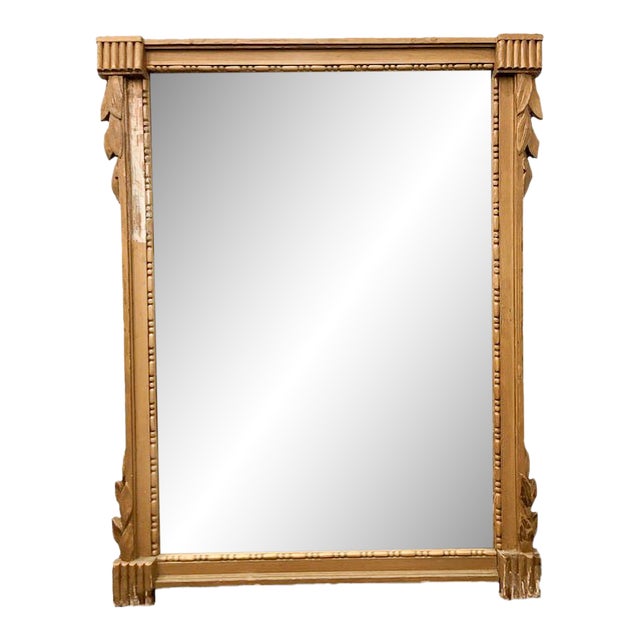 Mid 20th Century Friedman Brothers Gold-Painted Wooden Mirror For Sale