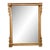 Mid 20th Century Friedman Brothers Gold-Painted Wooden Mirror For Sale
