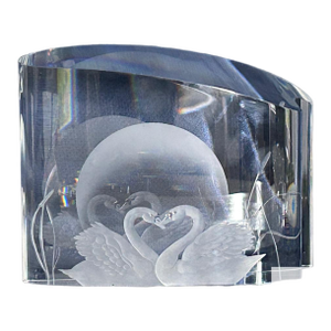 Vtg. Steuben Our Love Sculpture