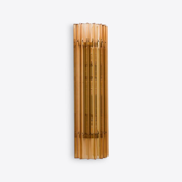 Large Amber Amaro Wall Light from Pure White Lines For Sale - Image 4 of 9