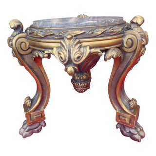 Antique Gilt Gesso Plant Stand from George Hilton & Sons, 1880 For Sale