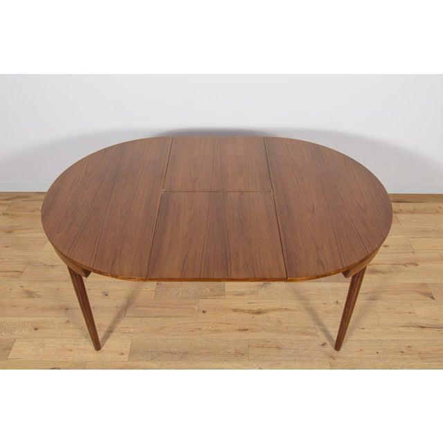 Mid-Century Teak Dining Table and Chairs by Hans Olsen for Frem Røjle, Denmark, 1950s, Set of 5 For Sale - Image 18 of 18
