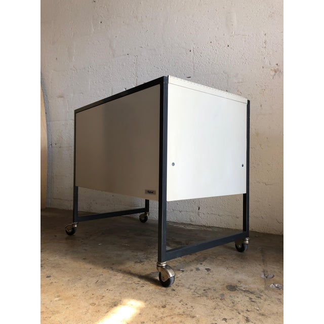 Vintage Mid Century Industrial Filing Cart Chairish