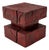 Hardwood Sculptural Stool by Logniture For Sale